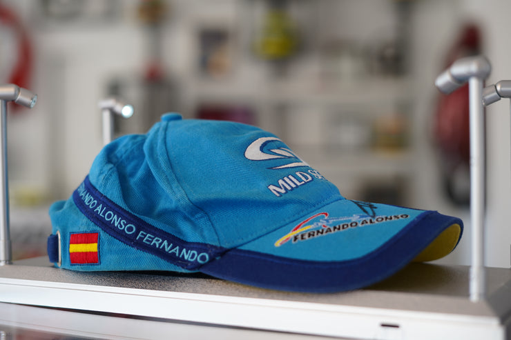 Fernando Alonso 2004 Signed Renault Hat