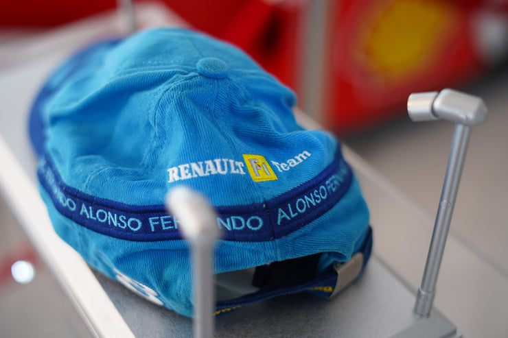 Fernando Alonso 2004 Signed Renault Hat