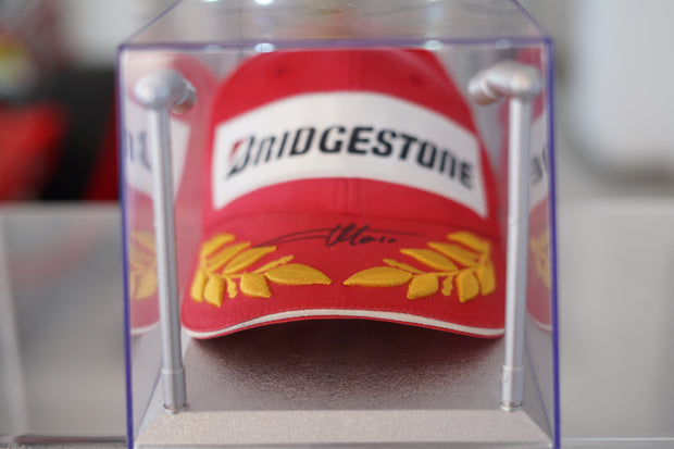 Fernando Alonso Signed Bridgestone Hat