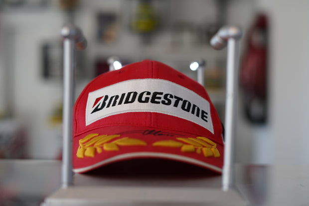 Fernando Alonso Signed Bridgestone Hat