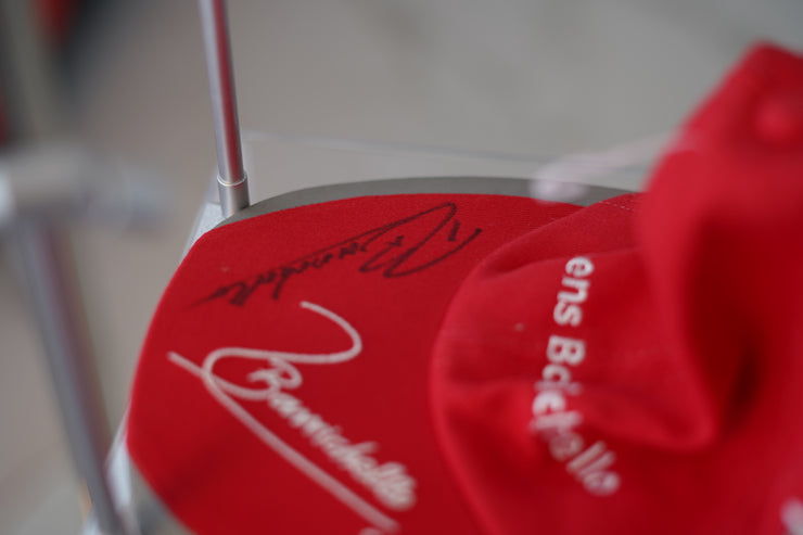 Michael Schumacher & Rubens Barrichello 2001 Drivers World Champion Double Brimmed SIgned Hat