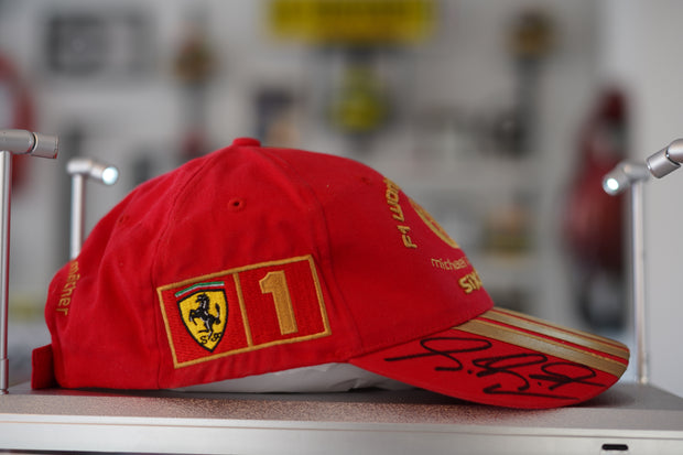 Michael Schumacher 2003 "Six Time World Champion" Signed Hat