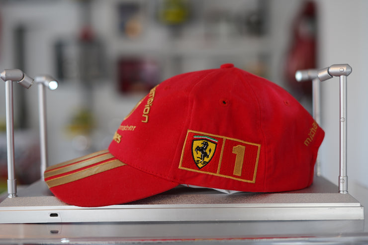 Michael Schumacher 2003 "Six Time World Champion" Signed Hat