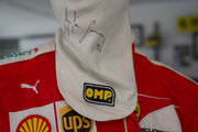 1993 Ayrton Senna OMP used balaclava signed