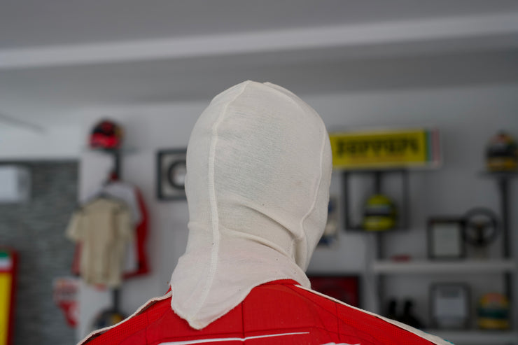 1993 Ayrton Senna OMP used balaclava signed