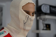 Ayrton Senna Used Balaclava Signed