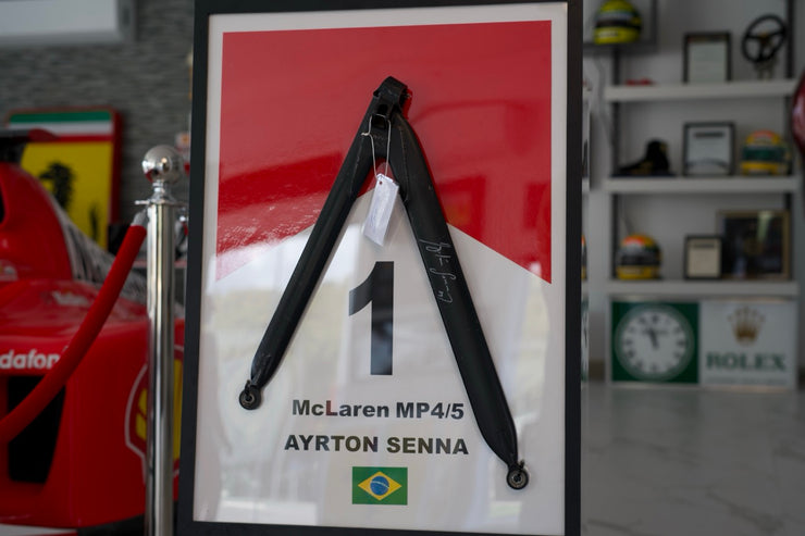 1989 Ayrton Senna wishbone MP4 / 5 wishbone with CoA