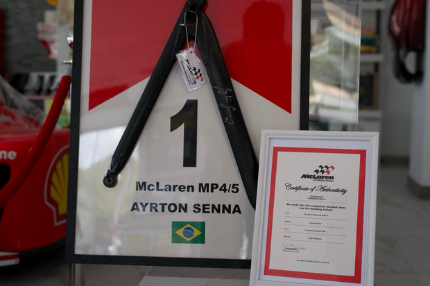 1989 Ayrton Senna wishbone MP4 / 5 wishbone with CoA