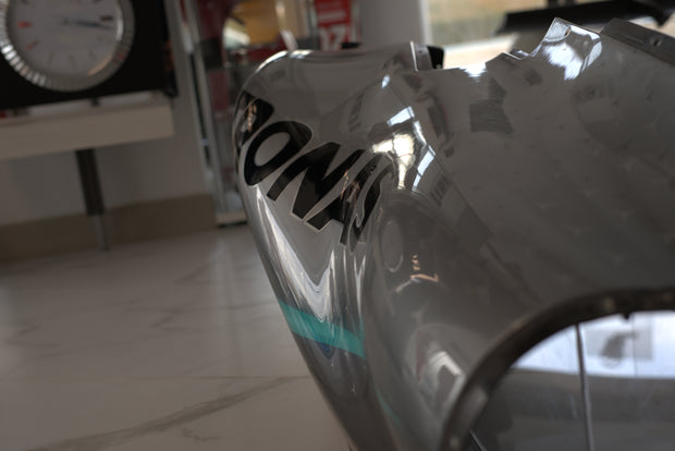 2019 Lewis Hamilton race used sidepod