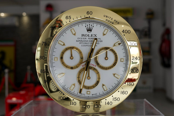 2010s Rolex Daytona Oyster Perpetual dealer clock