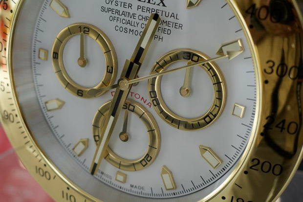 2010s Rolex Daytona Oyster Perpetual dealer clock