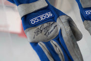 1994 Michael Schumacher Silverstone Grand Prix Race Used Helmet and Gloves