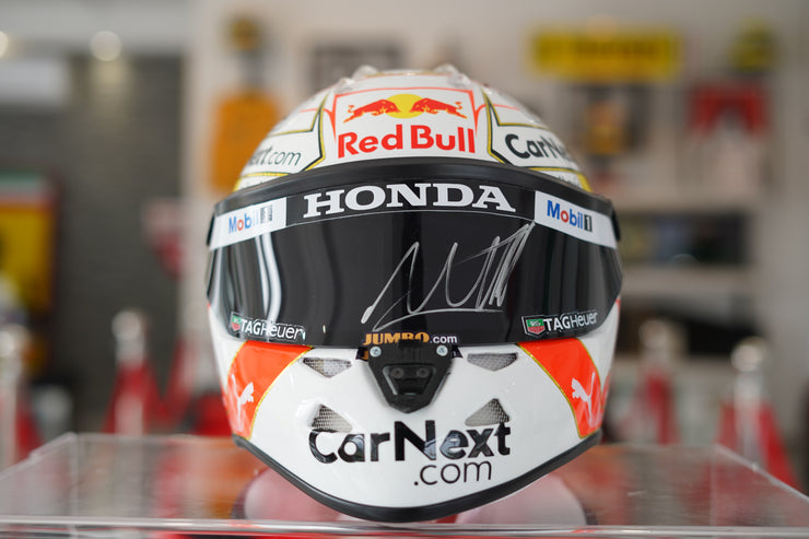 2021 Max Vertstappen Schuberth Replica Helmet Signed – Formula 1 Memorabilia