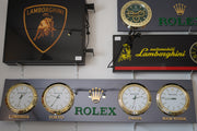 2000s Rolex official 4 time zone dealer illuminated sign