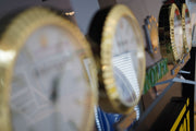 2000s Rolex official 4 time zone dealer illuminated sign