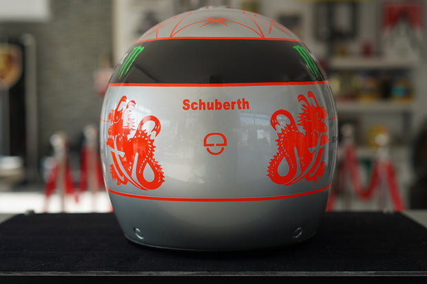Michael Schumacher Mercedes-AMG Formula 1 Schuberth Signed Replica Helmet