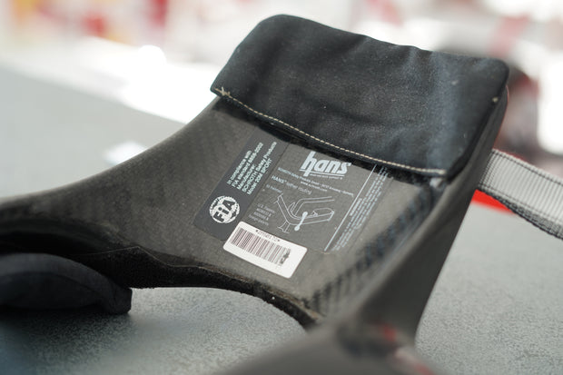 2010 Michael Schumacher race used H.A.N.S system