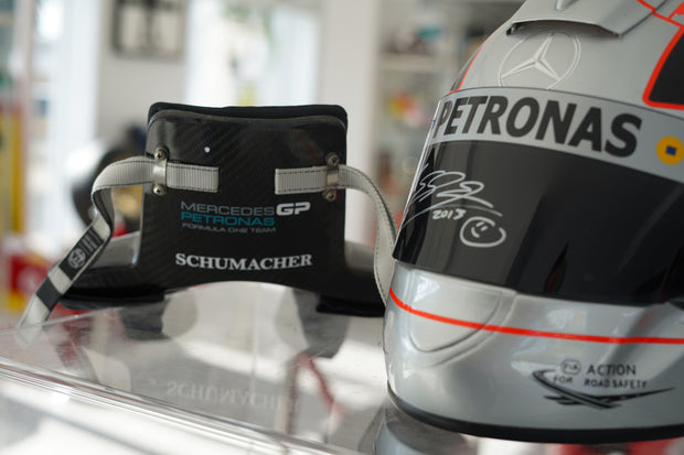 Michael Schumacher Mercedes-AMG Formula 1 Schuberth Signed Replica Helmet