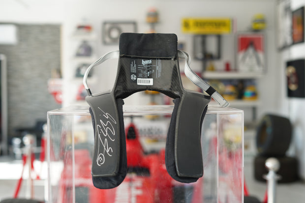 2010 Michael Schumacher race used H.A.N.S system