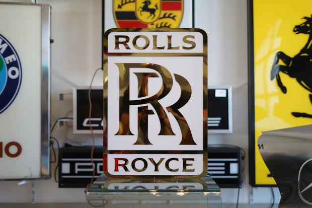 2010 Rolls Royce dealer illuminated sign