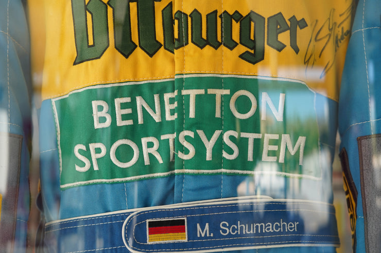 1995 Michael Schumacher AIDA GP Race Used Suit