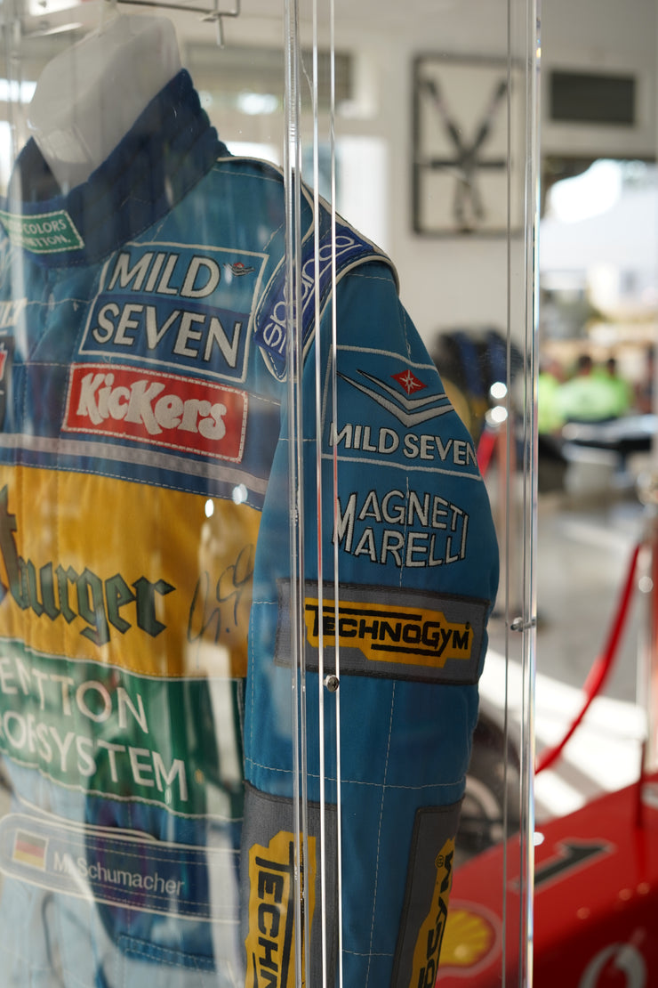 1995 Michael Schumacher AIDA GP Race Used Suit