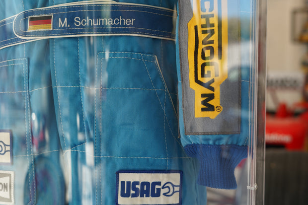 1995 Michael Schumacher AIDA GP Race Used Suit