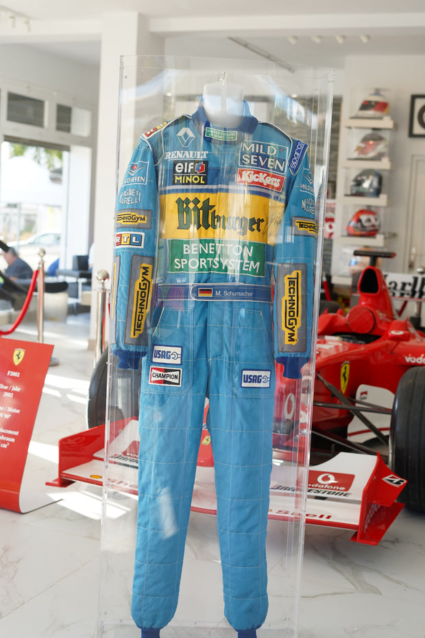 1995 Michael Schumacher AIDA GP Race Used Suit