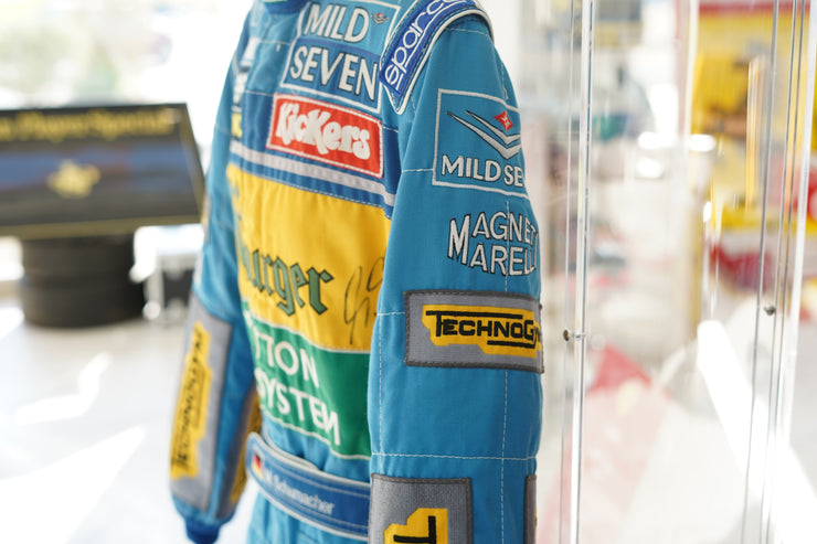 1995 Michael Schumacher AIDA GP Race Used Suit