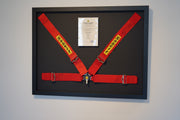 2003 Ferrari F2003 Sabelt Harness Signed by Michael Schumacher