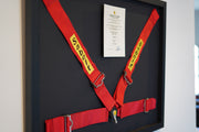 2003 Ferrari F2003 Sabelt Harness Signed by Michael Schumacher