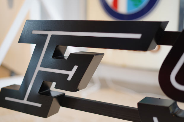 1995 Ferrari F50 official dealership illuminated sign