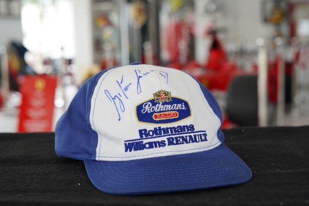 1994 Ayrton Senna personal Rothmans Sweater and cap signed