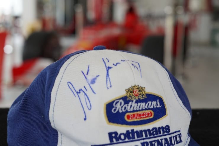 1994 Ayrton Senna personal Rothmans Sweater and cap signed