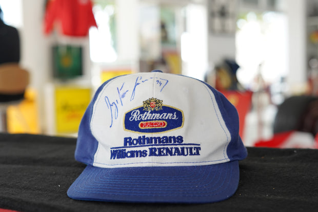 1994 Ayrton Senna personal Rothmans Sweater and cap signed
