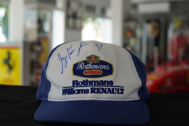 1994 Ayrton Senna personal Rothmans Sweater and cap signed