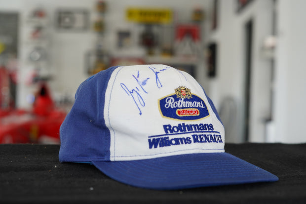 1994 Ayrton Senna personal Rothmans Sweater and cap signed