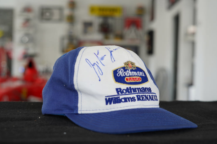 1994 Ayrton Senna personal Rothmans Sweater and cap signed