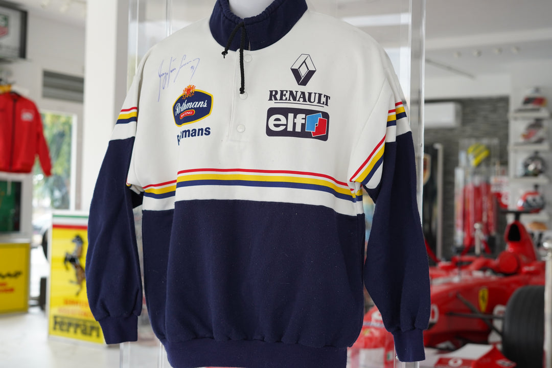 1994 Ayrton Senna personal Rothmans Sweater and cap signed