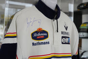 1994 Ayrton Senna personal Rothmans Sweater and cap signed