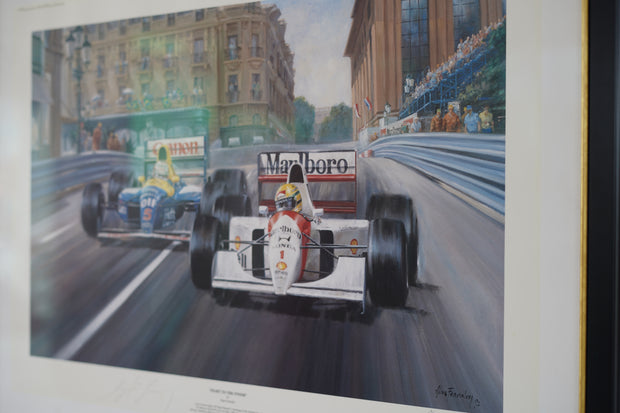 Autocollant Vintage F1 - Monaco GP - Années 80 - Adesivo Sticker Auto/moto Tuning - Italie