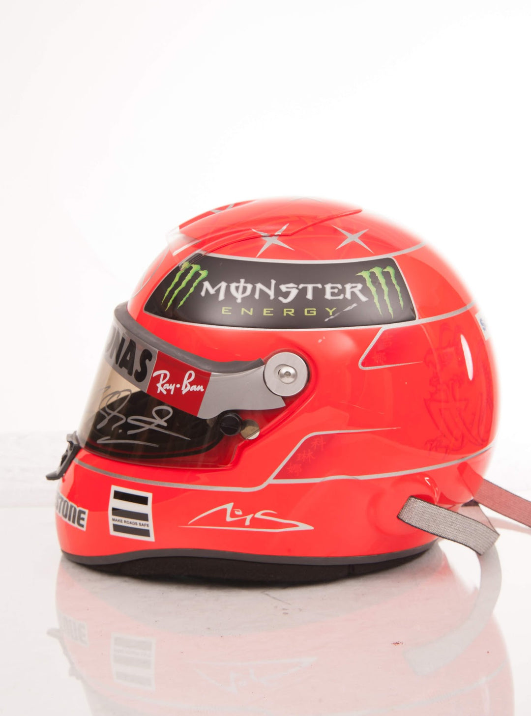 shoei helmet 2010 2010 Michael Schumacher official Schuberth replica helmet – Formula 1 Memorabilia