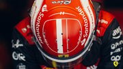 2022 Charles Leclerc race used Bell helmet