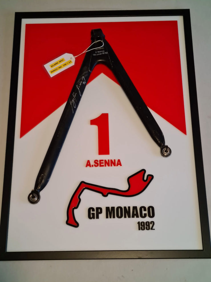 1992 Ayrton Senna wishbone McLaren MP4 / 7 with CoA