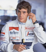 1984 Ayrton Senna personal Casio watch + Senna's business card