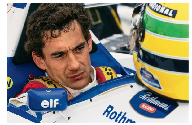 1994 Ayrton Senna Sabelts signed and dated