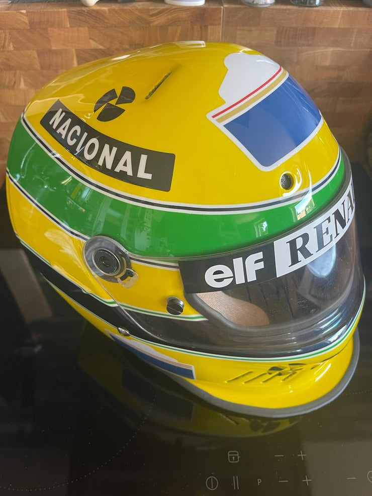 1994 Ayrton Senna Bell fueling SS Helmet