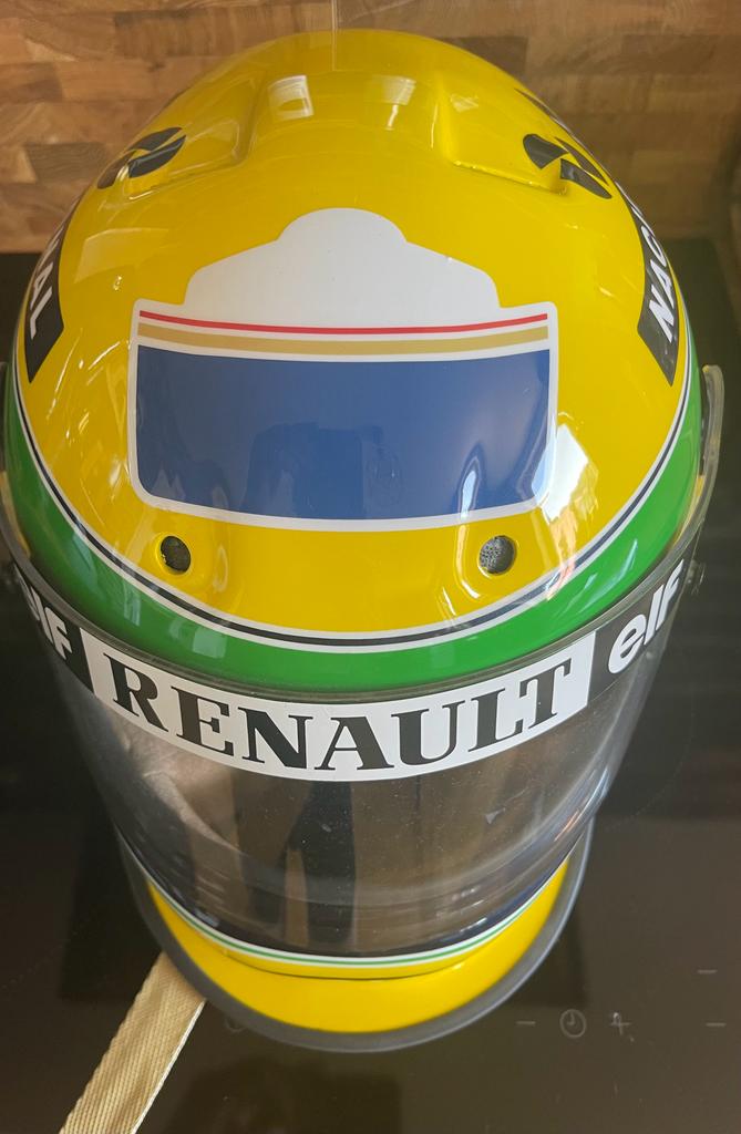 1994 Ayrton Senna Bell Fueling SS Helmet