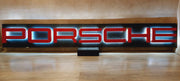 2000s Porsche dealership  illuminated wall sign