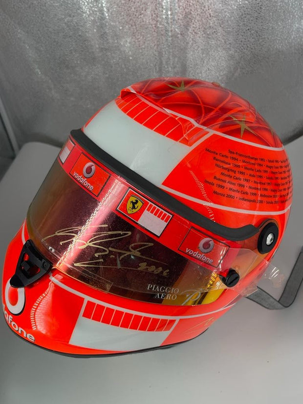 2006 Michael Schumacher Brazil GP Official signed replica helmet